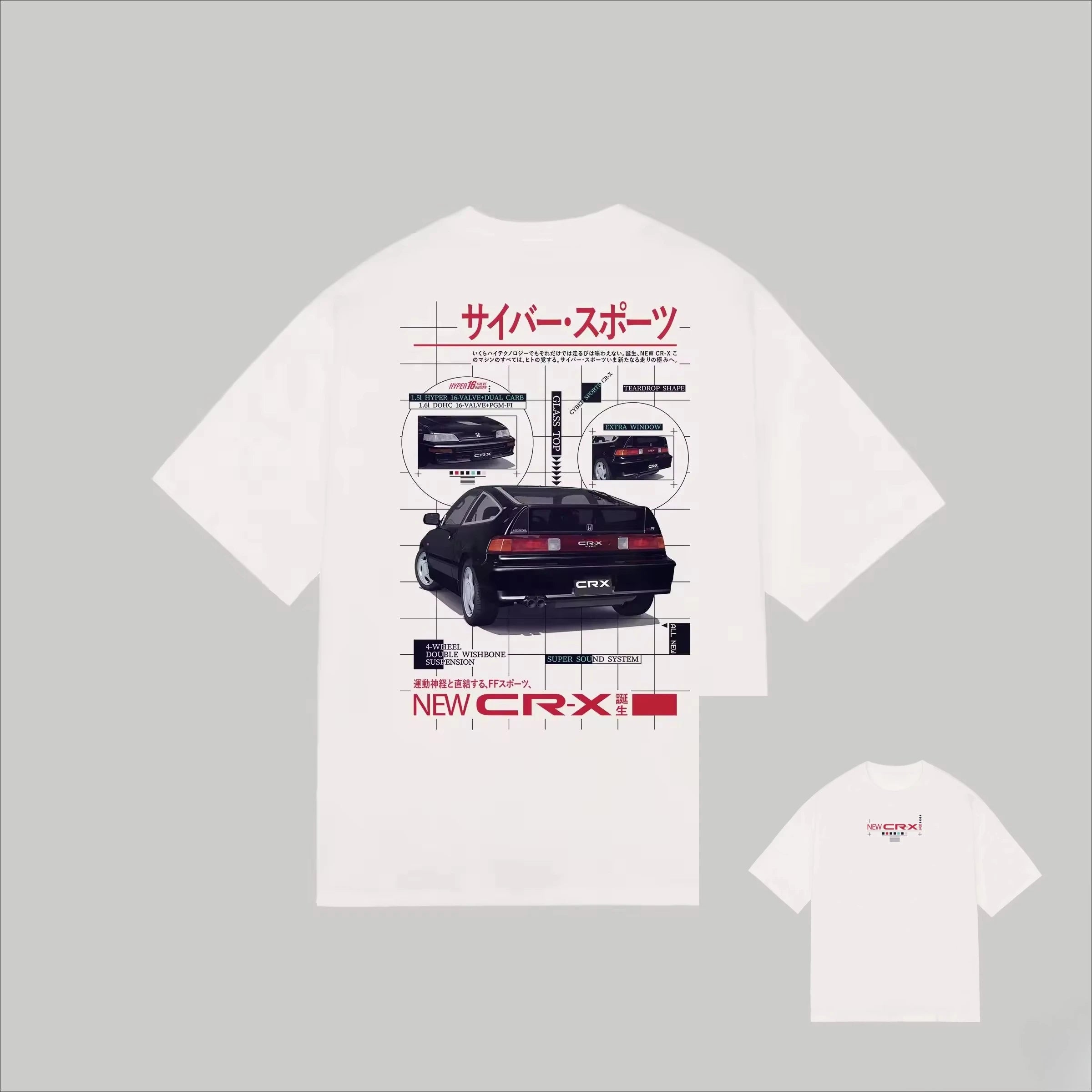 2025 Summer  Automobile and Motorcycle Clothing Comfortable Classic Logo Pattern Licensed Clothing Shortsleeved T-Shirt Top
